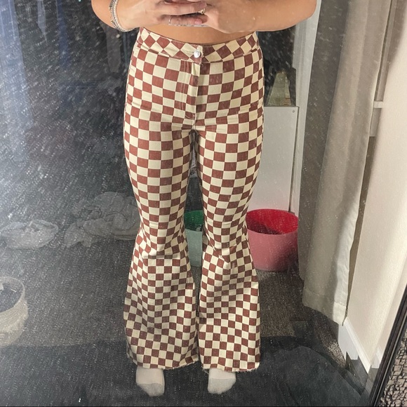 Free People Pants - FREE PEOPLE: We The Free flare pants size 27. Very stretchy and comfortable